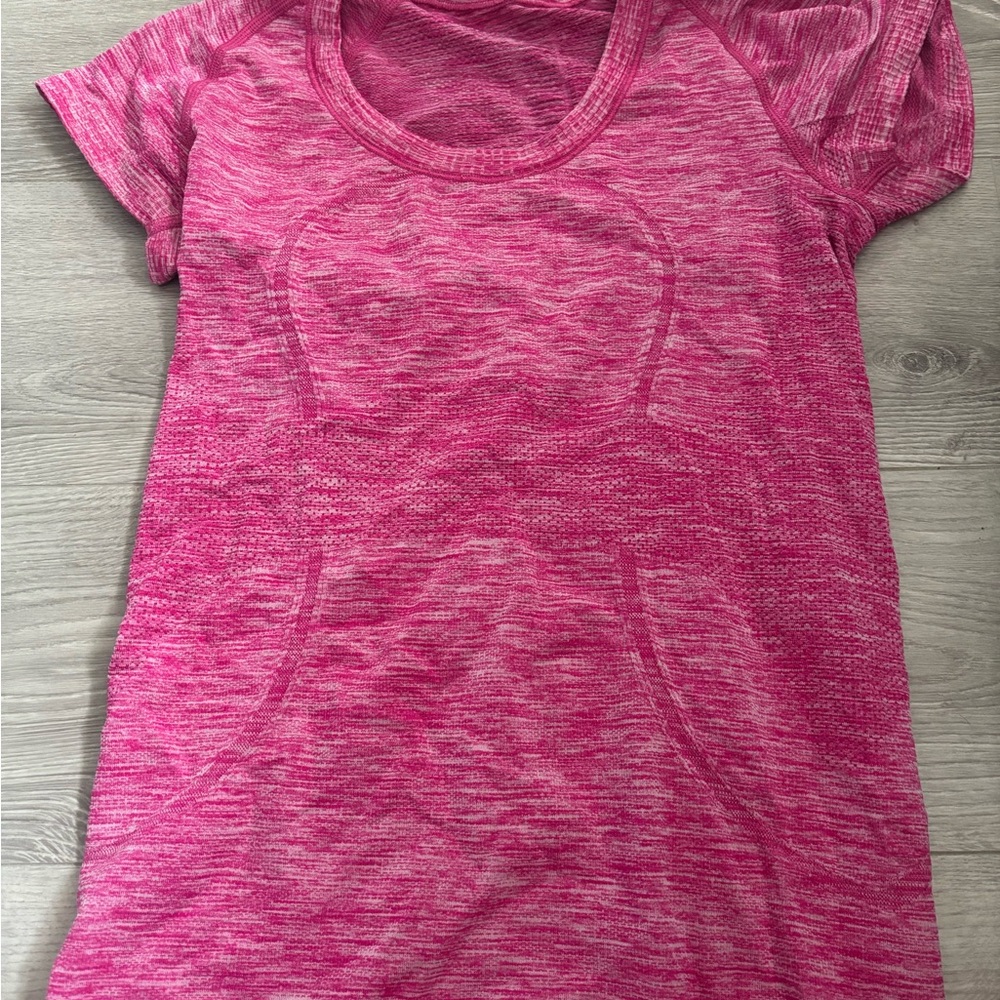 Pink Athletic T-Shirt Lululemon